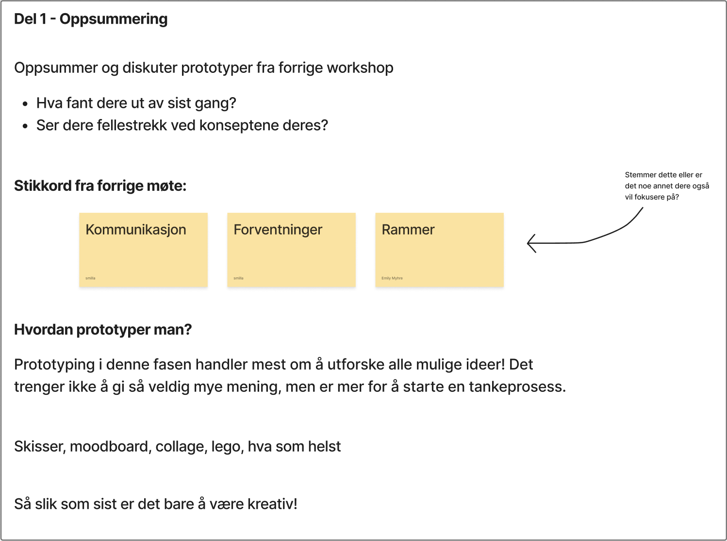 Workshop 3 – del 1